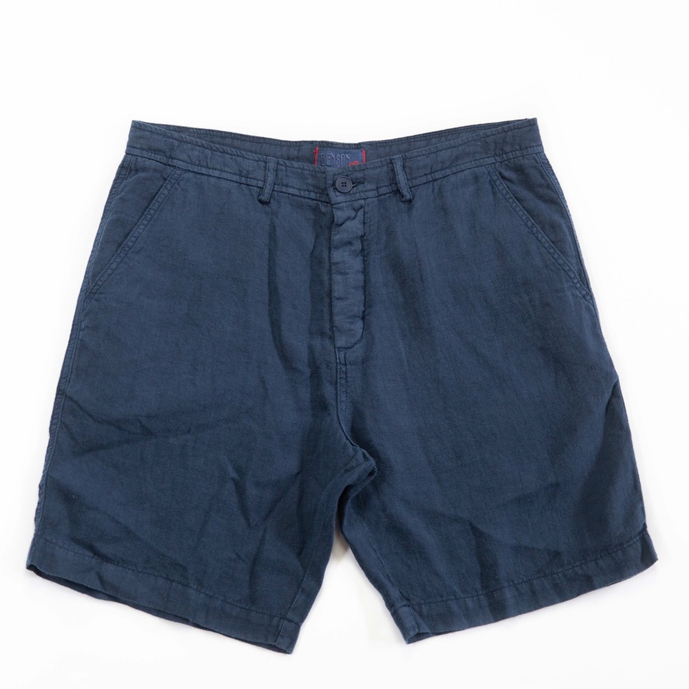 COPY - Benson navy linen short